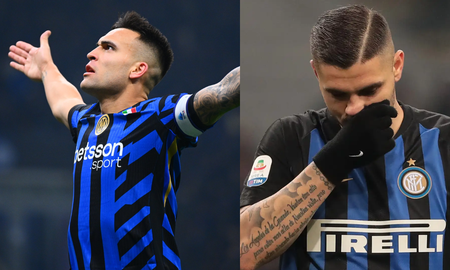 Lautaro Martínez alcanzó un récord histórico de Mauro Icardi en Inter Lautaro Martínez alcanzó un récord histórico de Mauro Icardi en Inter