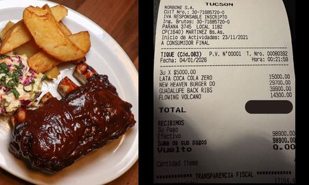 fue a comer a tucson, pidio hamburguesa, ribs y bebidas: cuanto gasto fue a comer a tucson, pidio hamburguesa, ribs y bebidas: cuanto gasto