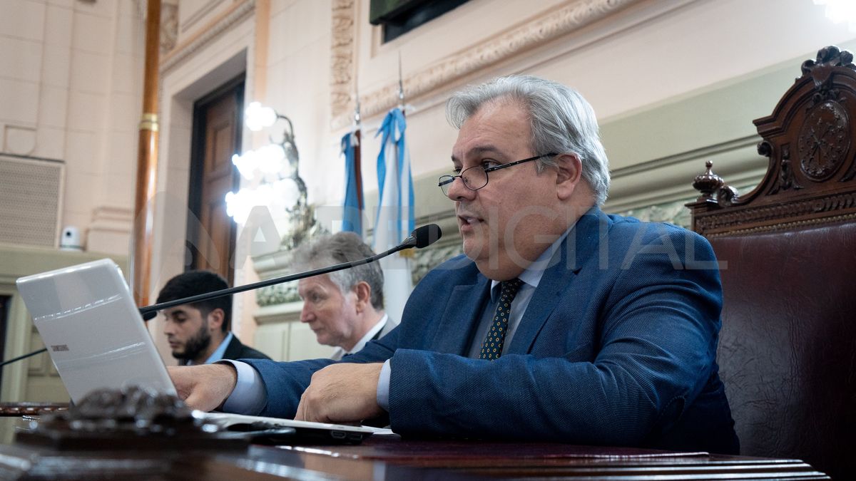 Pablo Farías, presidente de la Cámara de Diputados de Santa Fe.
