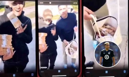 Escándalo con Bebelo Reynoso, exjugador de Boca: se filtró un video con fajos de billetes y un arma de fuego