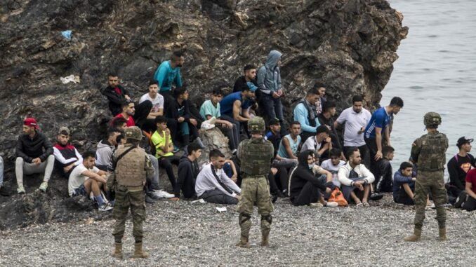 La principal funcionaria de migración de la Unión Europea (UE), Ylva Johansson, describió los incidentes como