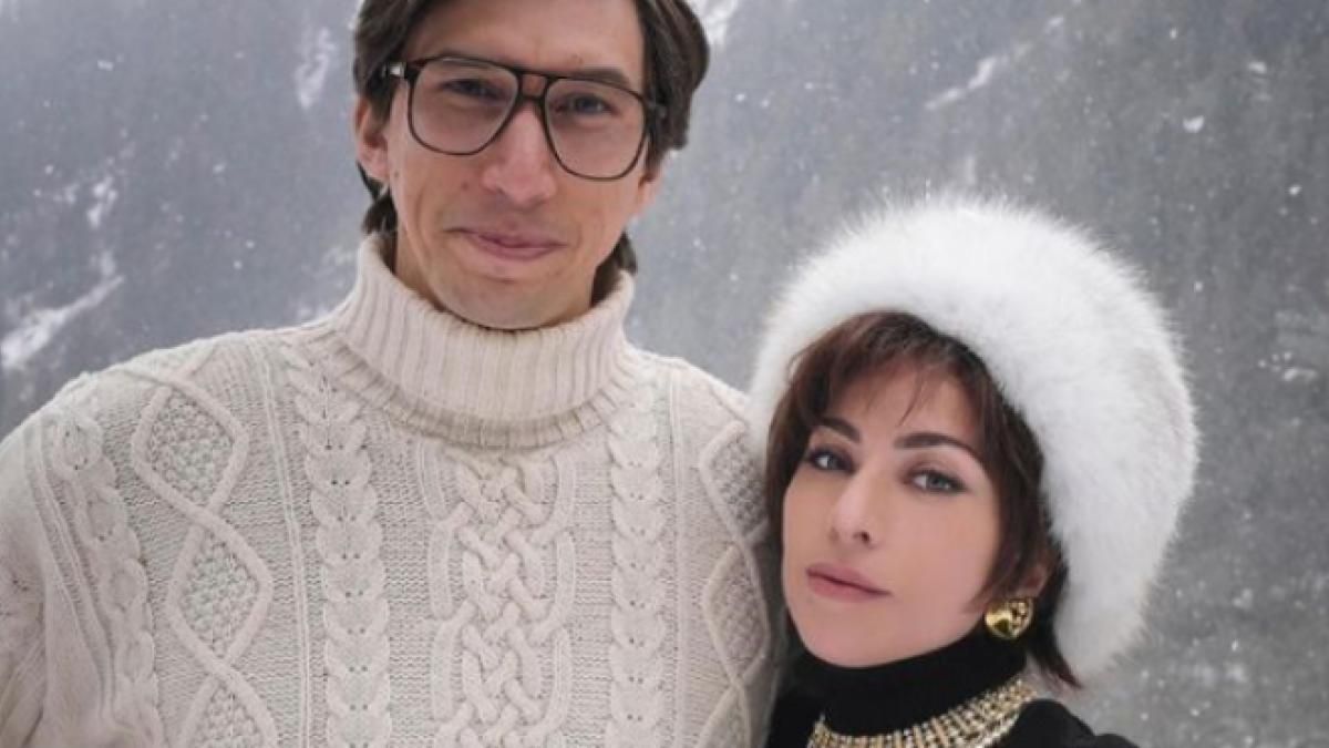 Lady Gaga y Adam Driver: se conocieron las primeras imágenes de House of Gucci.