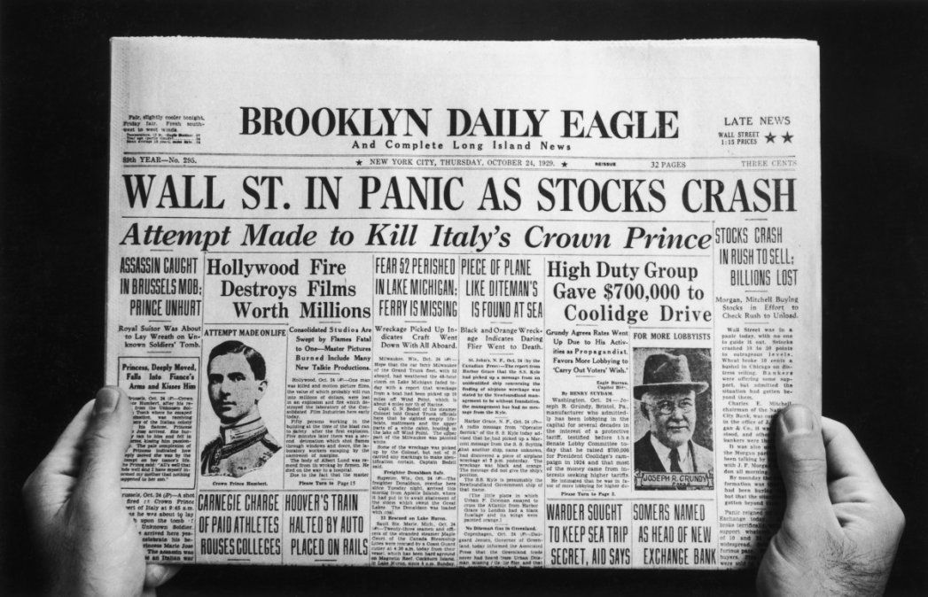 A 88 años del día que se derrumbó Wall Street y comenzó la Gran Depresión