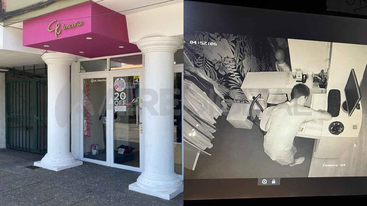 Entraron a robar el miércoles a la madrugada y uno de ellos fue detenido el jueves por la tarde.
