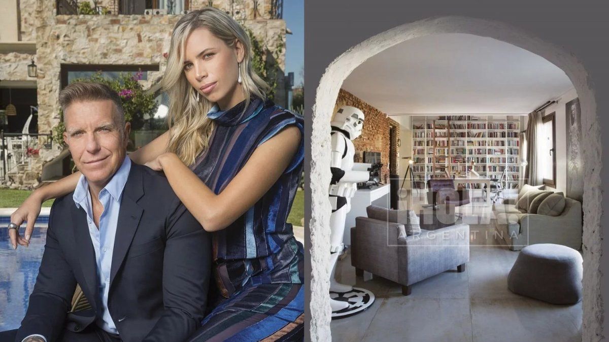 Las fotos de la mansión de Alejandro Fantino en Nordelta. 