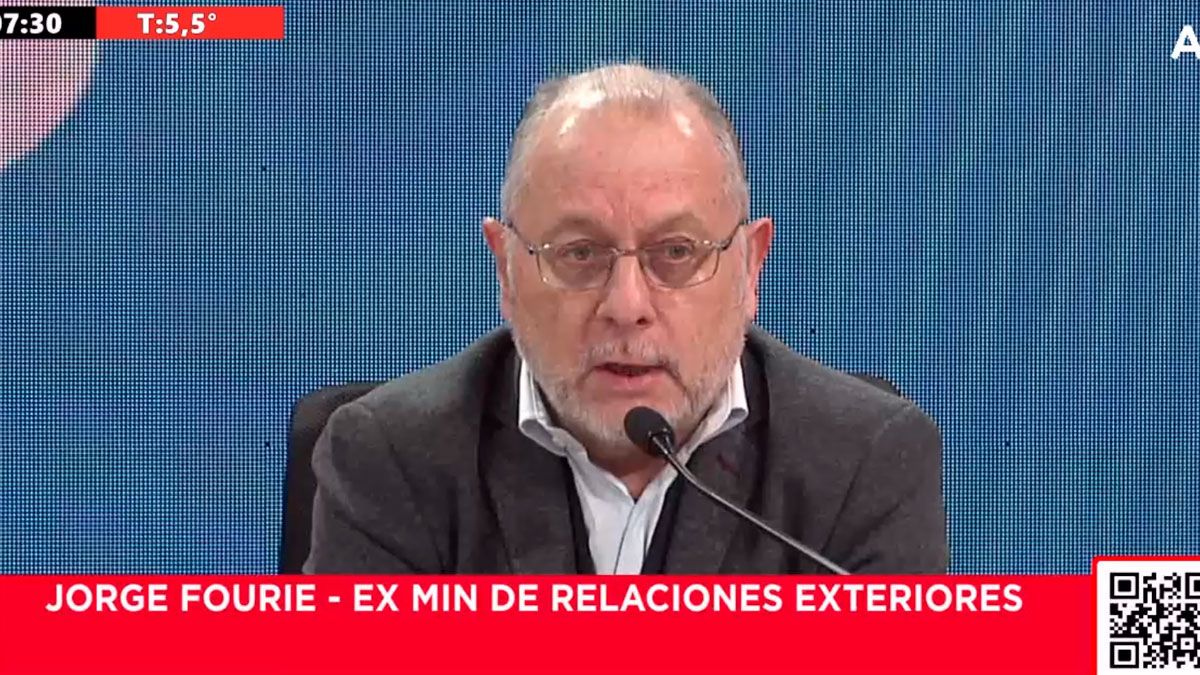 El santafesino Jorge Faurie se desempeñó como canciller de la Argentina durante la última parte de la gestión de Mauricio Macri.