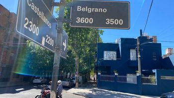 El robo se dio en un comercio de Castellanos y Belgrano.