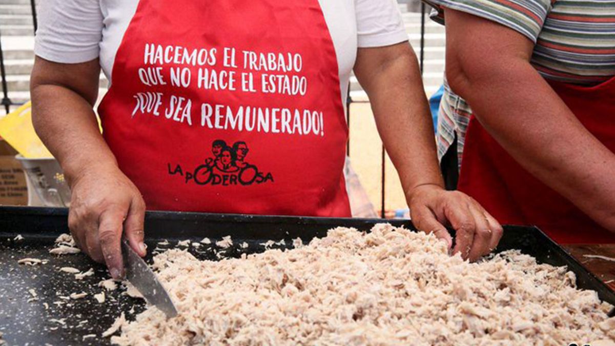 En la provincia de Santa Fe funcionan casi 800 comedores. Para la organización La Poderosa no se trata de números