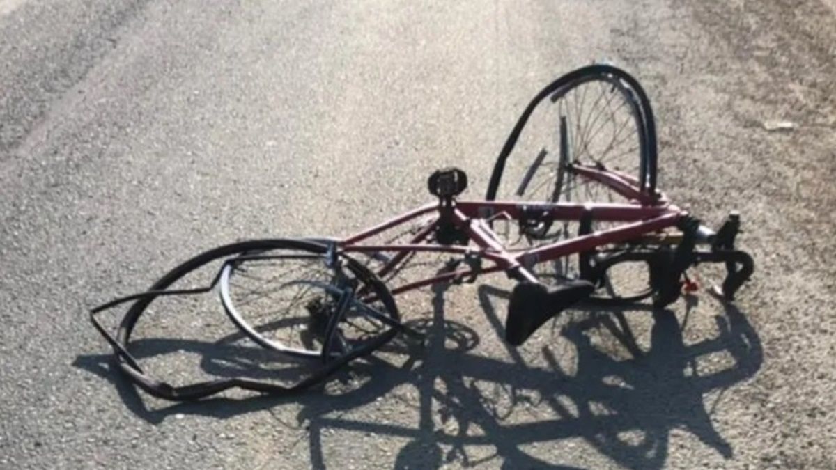 Mendoza: iba en bicicleta