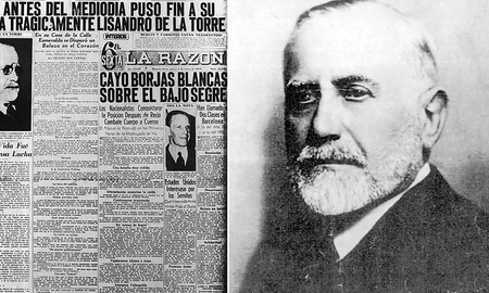 Efemérides del 5 de enero: en 1939 se suicida Lisandro de la Torre Efemérides del 5 de enero: en 1939 se suicida Lisandro de la Torre