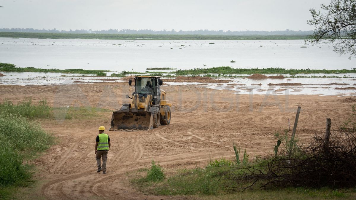 Esta semana se comenzó a acondicionar el terreno para la la llegada de las máquinas en la zona de El Chaquito.