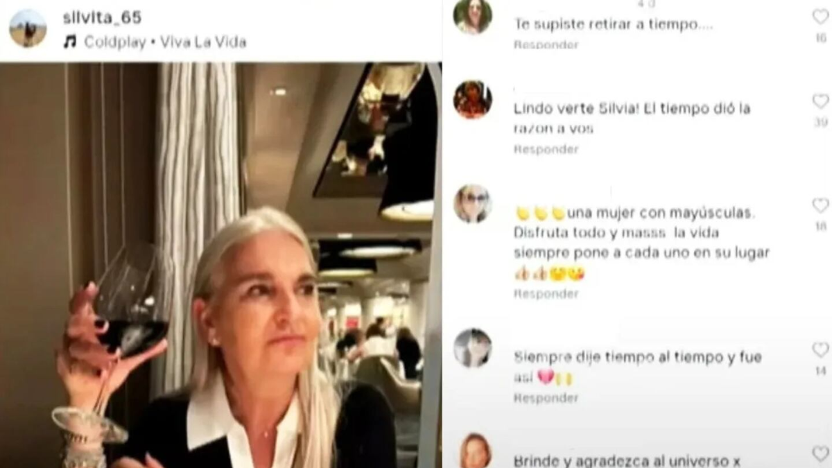 Silvia D'Auro reapareció en las redes (Foto: captura eltrece) Silvia D'Auro reapareció en las redes (Foto: captura eltrece)