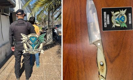 Santa Fe: un hombre detenido por intentar acuchillar a su madre Santa Fe: un hombre detenido por intentar acuchillar a su madre