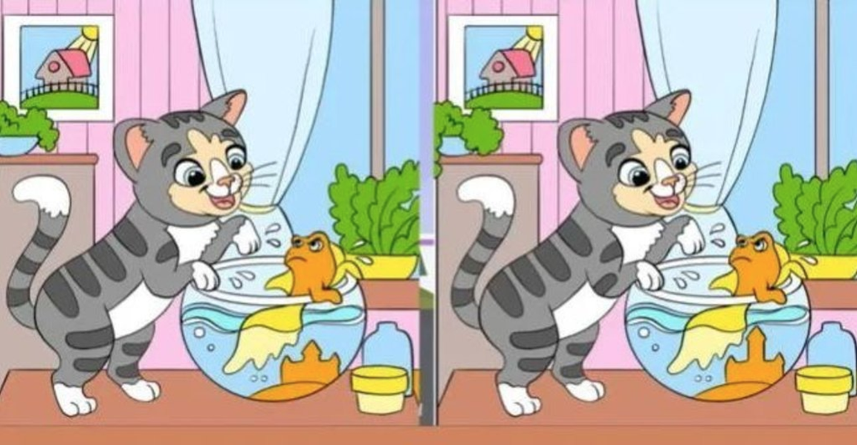 RETO VISUAL nivel PRO: solo el 1% encontró las 3 diferencias ¡en 5 segundos!