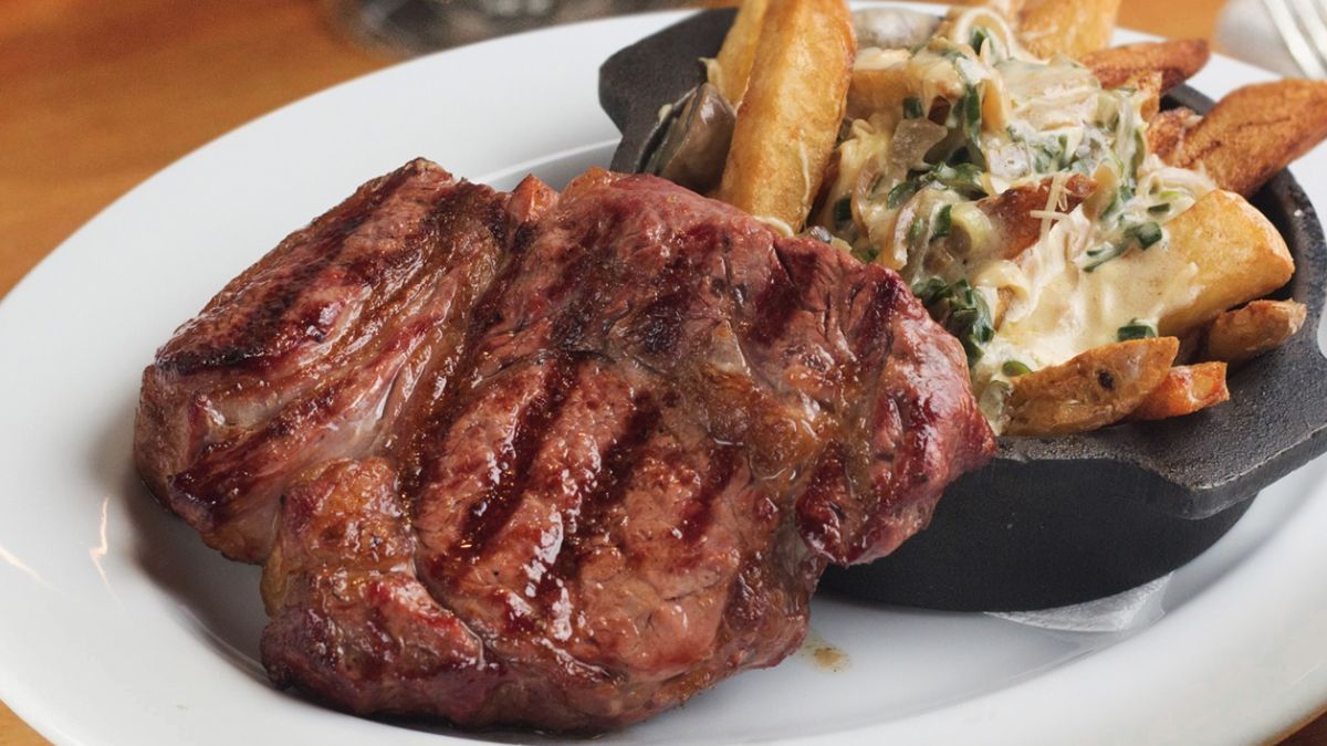 El ojo de bife rock de Rock and Feller. 