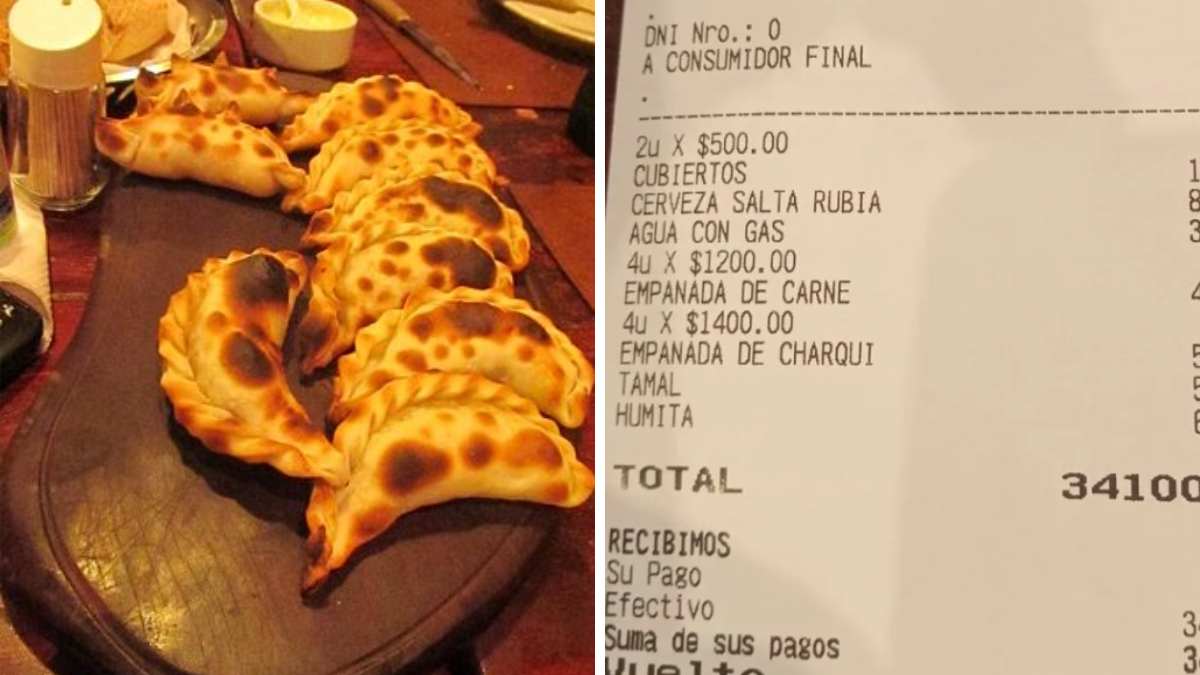 Empanadas en Doña Salta.&nbsp;