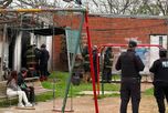 Una vecina contó cómo intentaron rescatar a los hermanos durante el incendio en barrio Schneider.