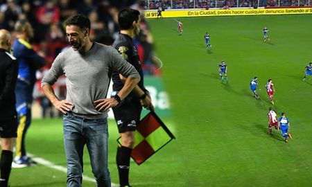 Usuarios en redes sociales plantean que el VAR manipuló la imagen del offside de Corvalán para anular el gol de Unión ante Boca. Usuarios en redes sociales plantean que el VAR manipuló la imagen del offside de Corvalán para anular el gol de Unión ante Boca.