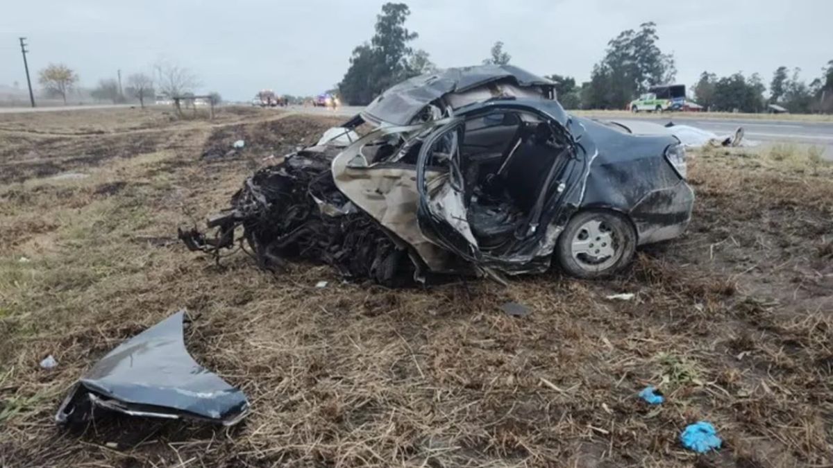 El lugar en donde ocurrió el trágico accidente.