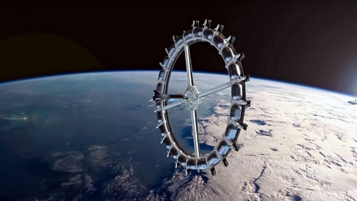 El primer hotel espacial se construirá para finales de esta década.