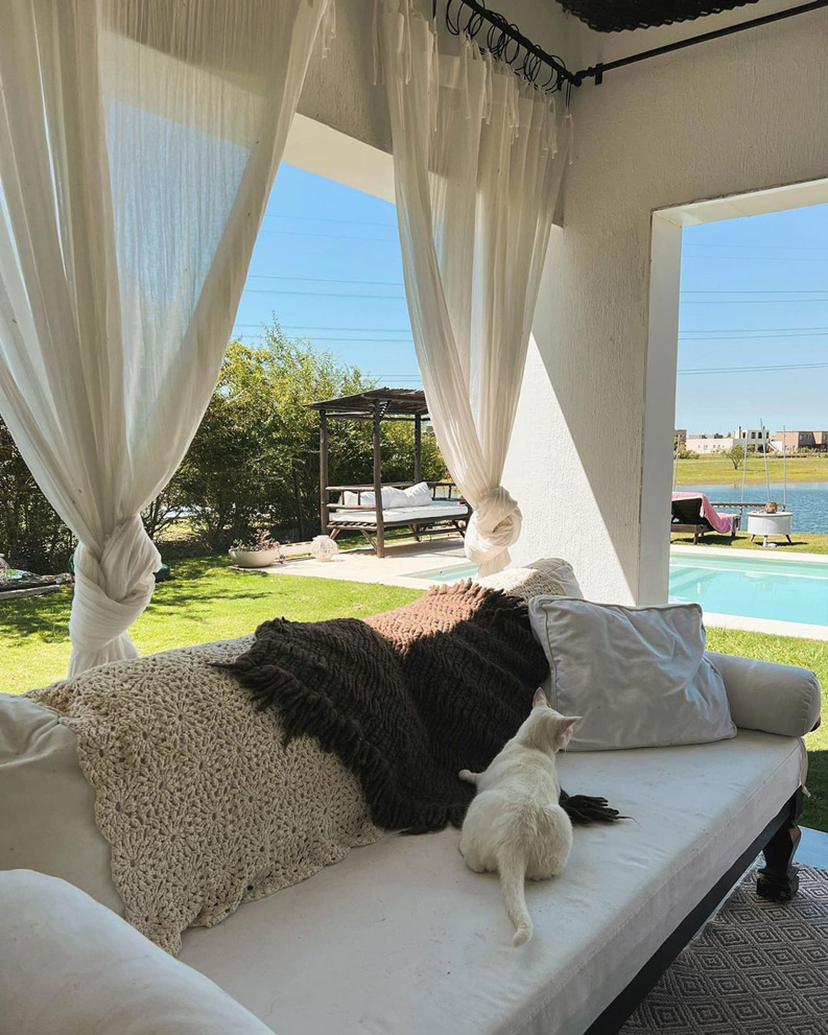 Así es la casa de Nicole Neumann en Tigre.