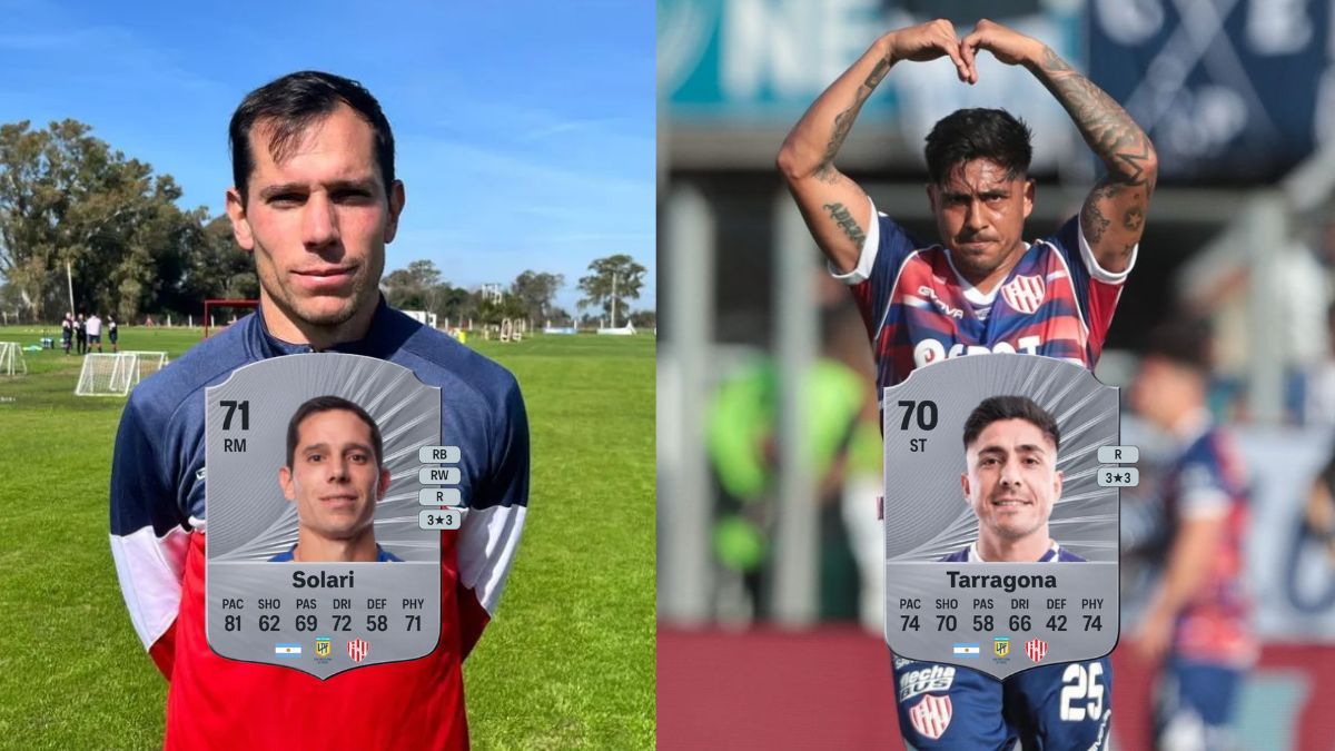 Augusto Solari y Cristian Tarragona son los dos mejores jugadores de Unión en EA FC 26. Augusto Solari y Cristian Tarragona son los dos mejores jugadores de Unión en EA FC 26.