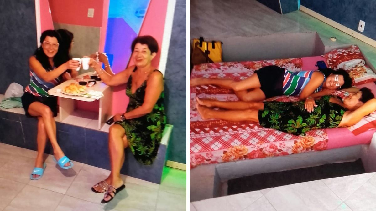 Madre e hija compartieron un desayuno en el motel El Globo de Coronda.&nbsp;