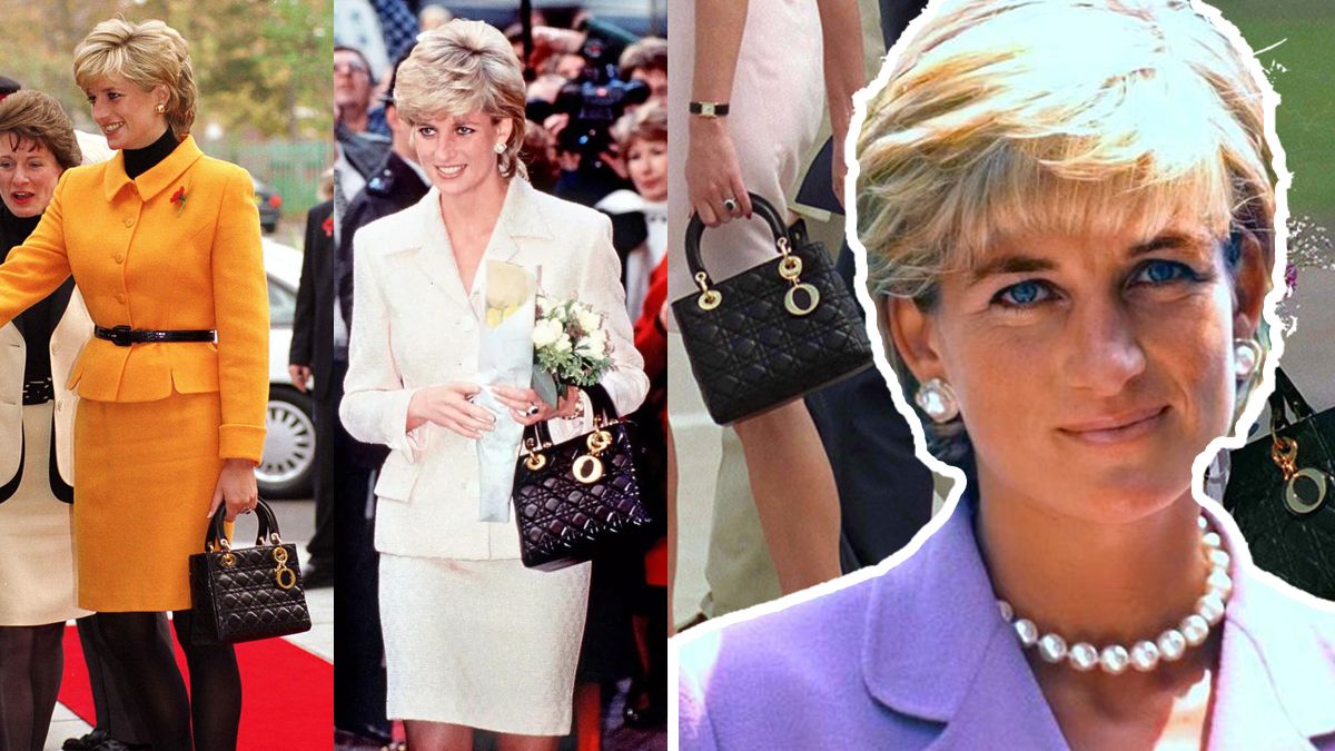 Lady Di inmortal: la historia detrás del bolso que Dior nombró en su honor