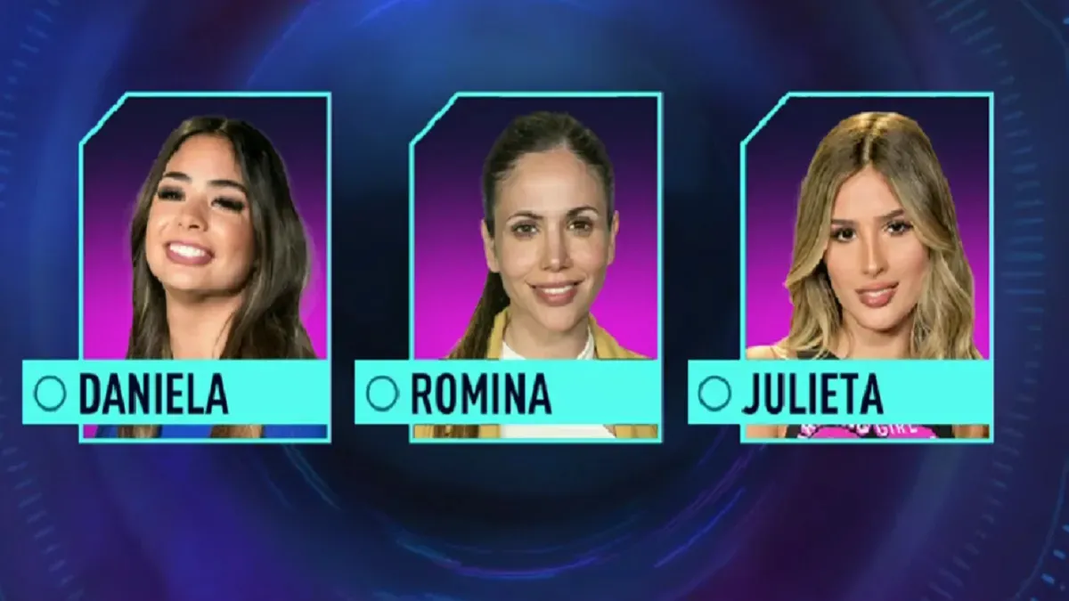 Romina Uhrig, Daniela Celis y Julieta Poggio habían sido las tres nominadas que quedaron en placa.