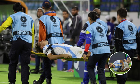 Preocupación en la Selección Argentina Sub-20: un jugador fue hospitalizado tras una fuerte patada ante Brasil Preocupación en la Selección Argentina Sub-20: un jugador fue hospitalizado tras una fuerte patada ante Brasil