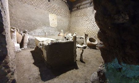 La habitación fue encontrada “en un estado de conservación excepcional”. La habitación fue encontrada “en un estado de conservación excepcional”.