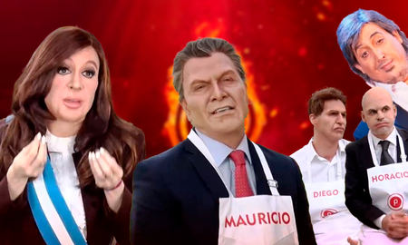 En PolitiChef desfilarán ante las ollas y sartenes los principales funcionarios del país, desde el presidente Alberto Fernández, pasando por Cristina Fernández, Axel Kicillof, Máximo Kirchner y demás actores de la escena del baile político. En PolitiChef desfilarán ante las ollas y sartenes los principales funcionarios del país, desde el presidente Alberto Fernández, pasando por Cristina Fernández, Axel Kicillof, Máximo Kirchner y demás actores de la escena del baile político.