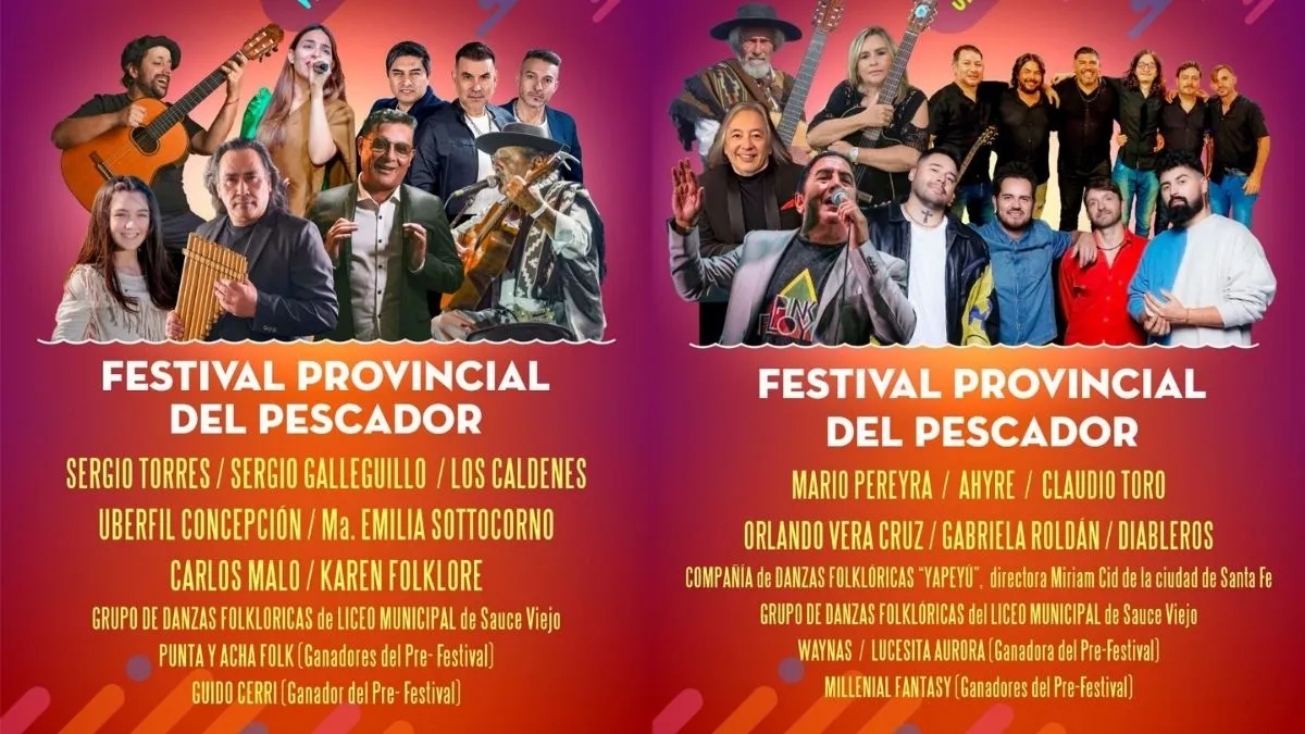 El Festival del Pescador en Sauce Viejo combina identidad local, música y convocatoria masiva. El Festival del Pescador en Sauce Viejo combina identidad local, música y convocatoria masiva.