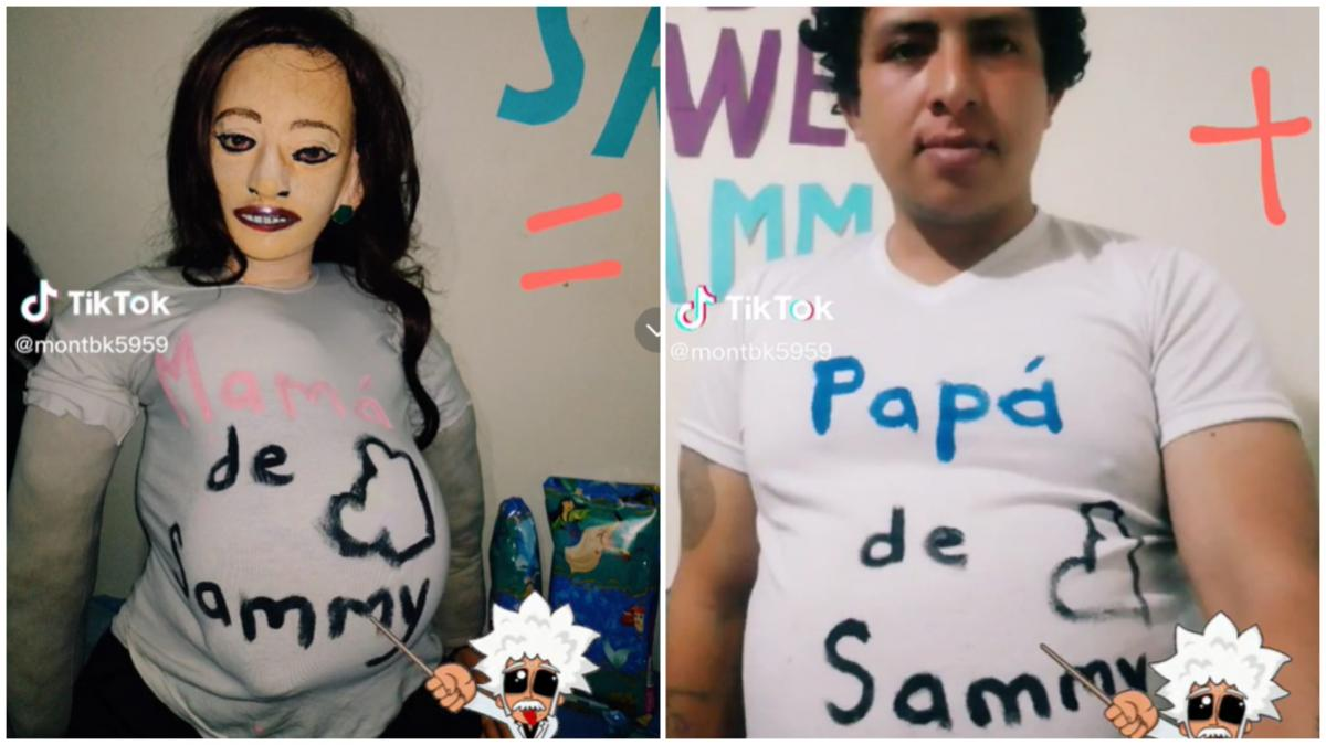 Viral: se casó con una muñeca de trapo y tuvieron hijos juntos