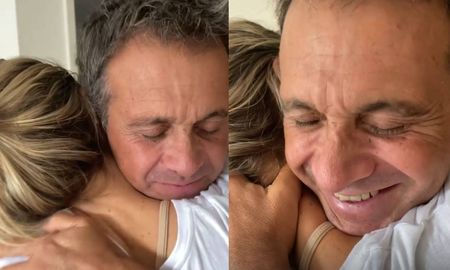 Lapegue y su hija se fundieron en un abrazo infinito. Lapegue y su hija se fundieron en un abrazo infinito.
