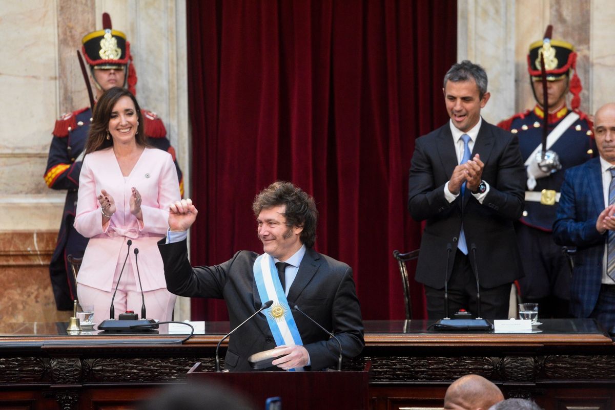 Javier Milei destacó los niveles de simpatía que genera su gestión.