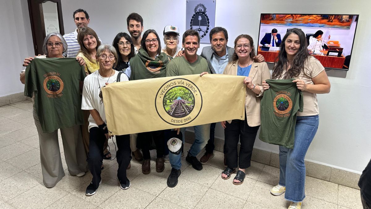 El proyecto se trabajó conjuntamente con vecinos del grupo Vía Verde.