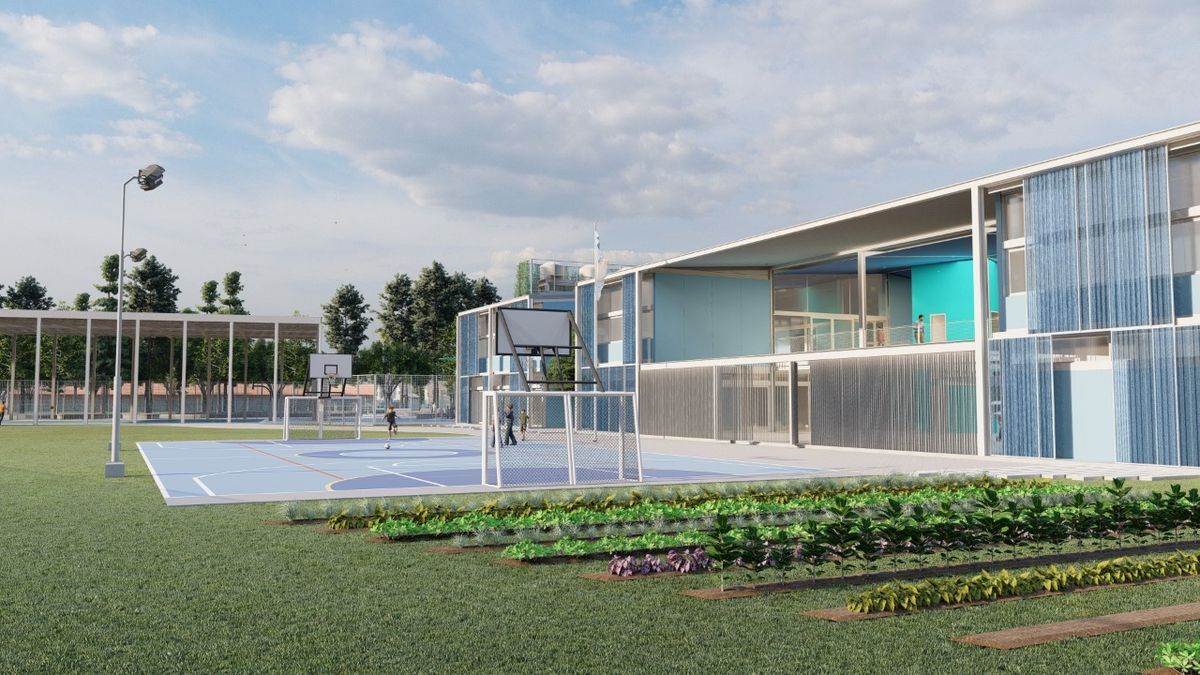 Así será la escuela Echeverría, eco-sustentable. Así será la escuela Echeverría, eco-sustentable.