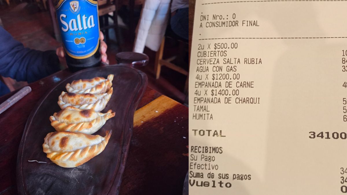 Empanadas en Doña Salta. 