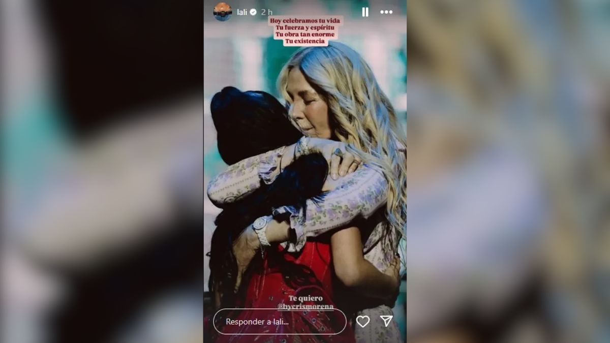 El tierno posteo que hizo Lali Espósito por el cumpleaños de Cris Morena. El tierno posteo que hizo Lali Espósito por el cumpleaños de Cris Morena.