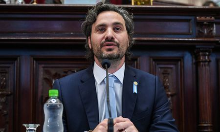 Santiago Cafiero expuso ante el Senado este miércoles.&nbsp;