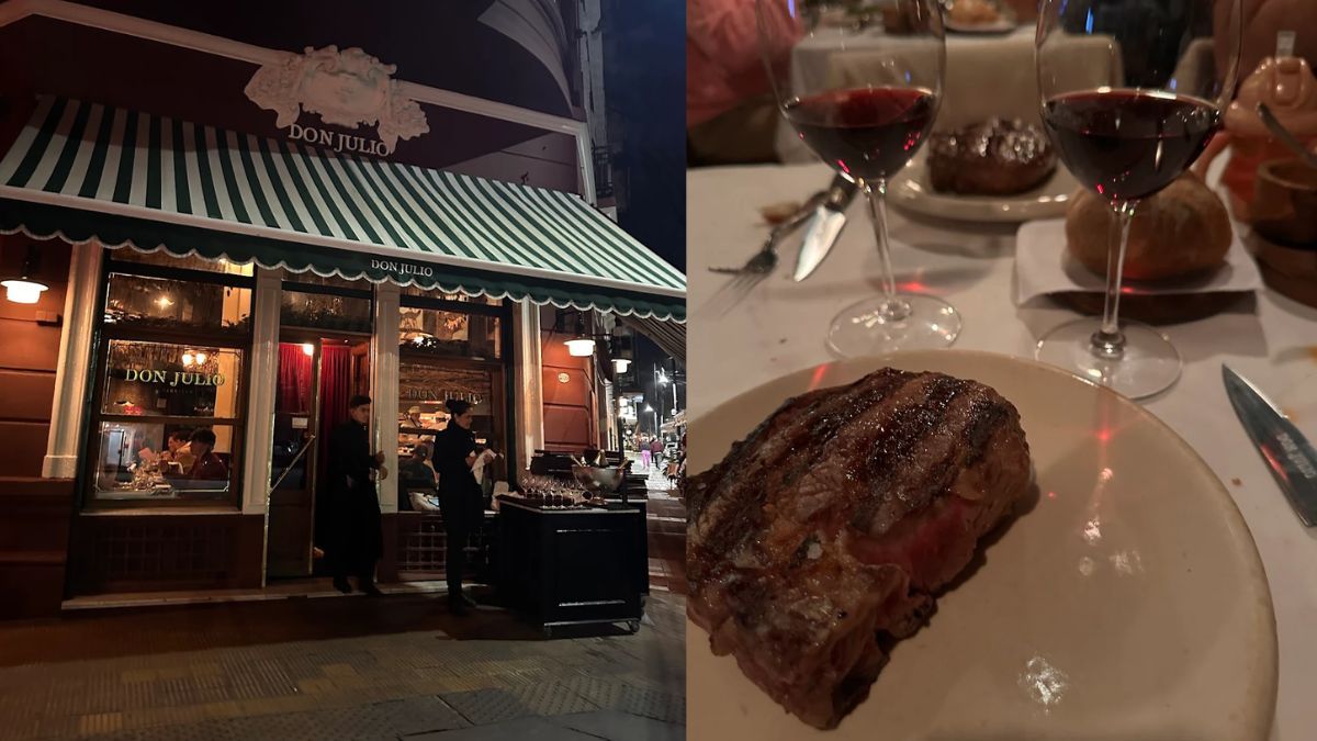 Cómo hacer el típico bife de chorizo de Don Julio.