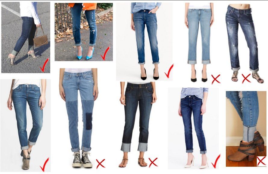 Consejos para saber cuándo y cómo doblar tus jeans