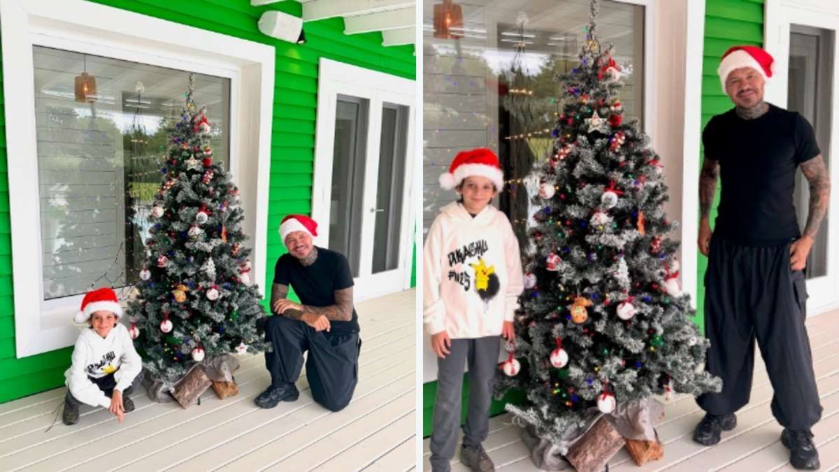Marcelo Tinelli pasó la Navidad junto a su hijo Lorenzo. Marcelo Tinelli pasó la Navidad junto a su hijo Lorenzo.