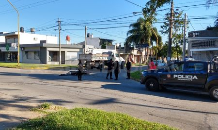 Un motociclista falleció sobre avenida Galicia Un motociclista falleció sobre avenida Galicia