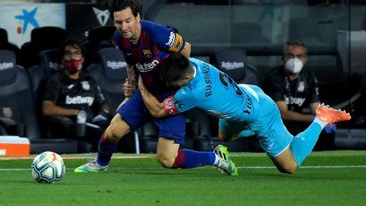 Barcelona venció a Leganés con gol de Lionel Messi, que acaricia su gol 700