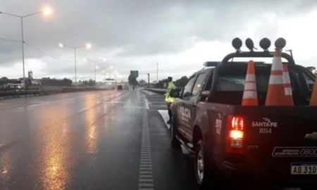 La Ruta Nacional 33 se encuentra cortada en un tramo producto de las lluvias. Imagen ilustrativa.