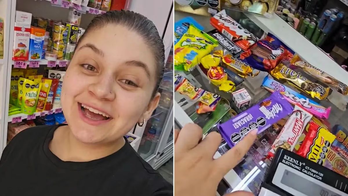 La vendedora mostró la gran diferencia entre los valores de cada producto.