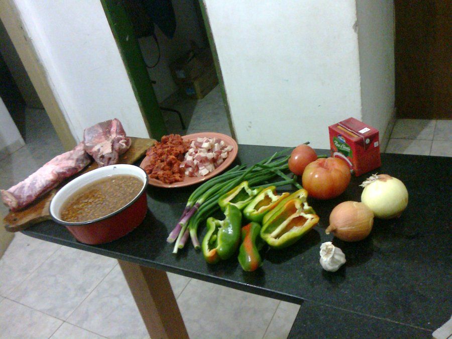 Ingredientes simples y económicos. 