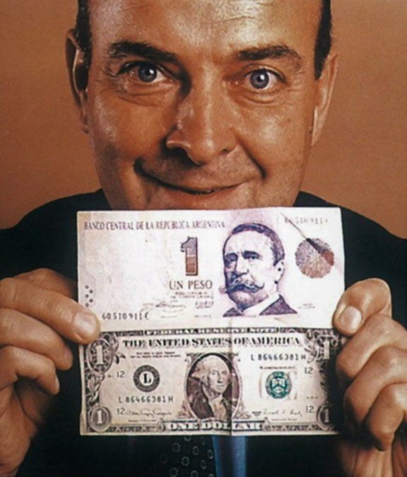 La llegada del Peso Convertible y su paridad con el Dólar Estadounidense (1992).